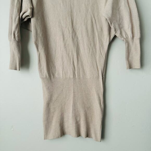 Monnari Flowey top tight bottom tan sweater dress woman’s S/M - Picture 3 of 10